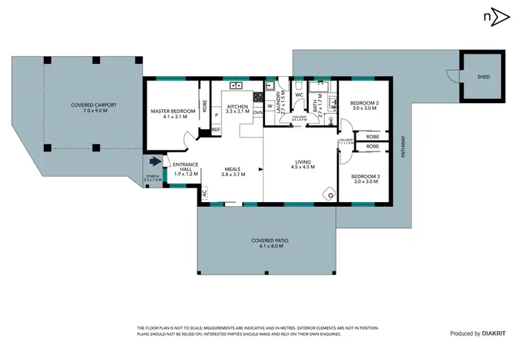 Floorplan of Homely house listing, 5 Parkview Court, Lalor VIC 3075