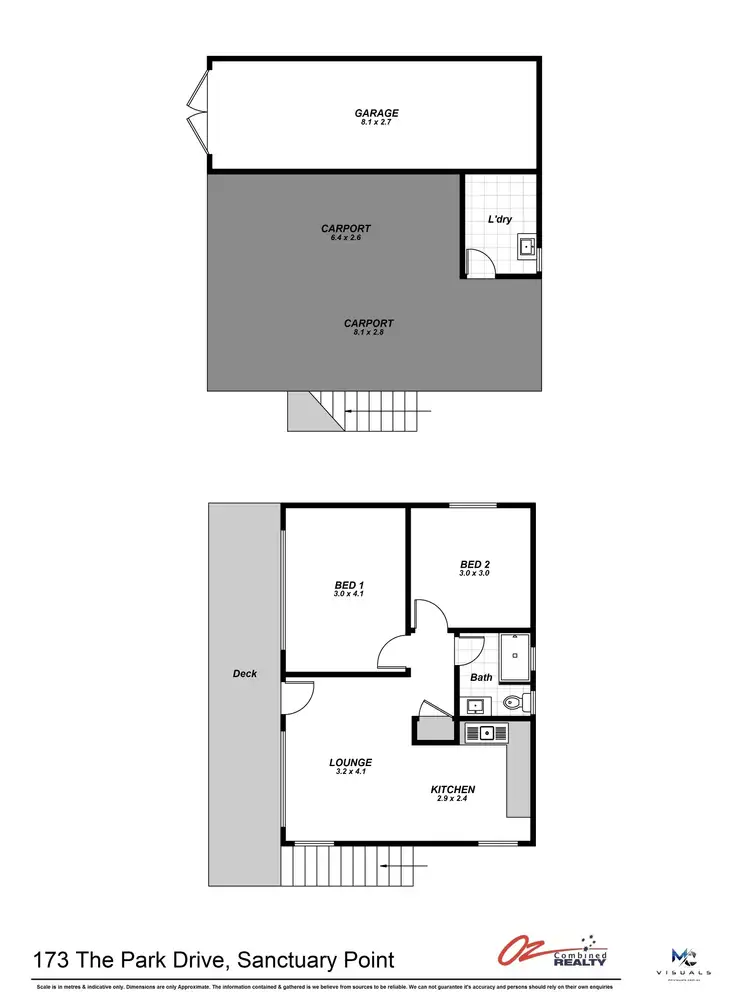 Floorplan of Homely house listing, 173 The Park Drive, Sanctuary Point NSW 2540