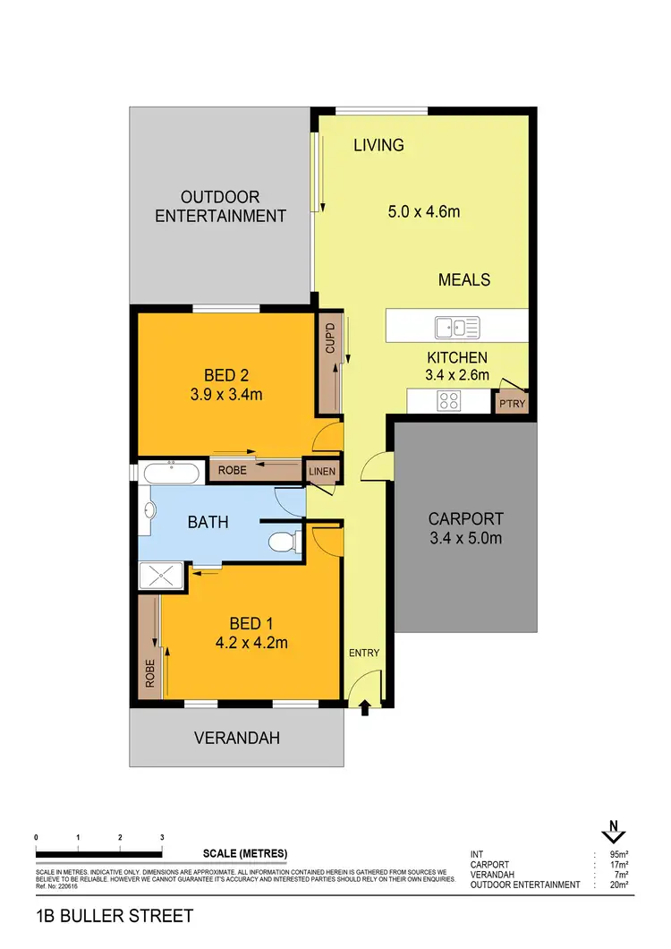 Floorplan of Homely house listing, 1B Buller Street, Bendigo VIC 3550