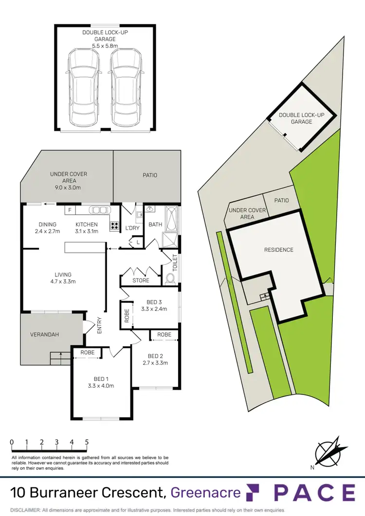 Floorplan of Homely house listing, 10 Burraneer Crescent, Greenacre NSW 2190