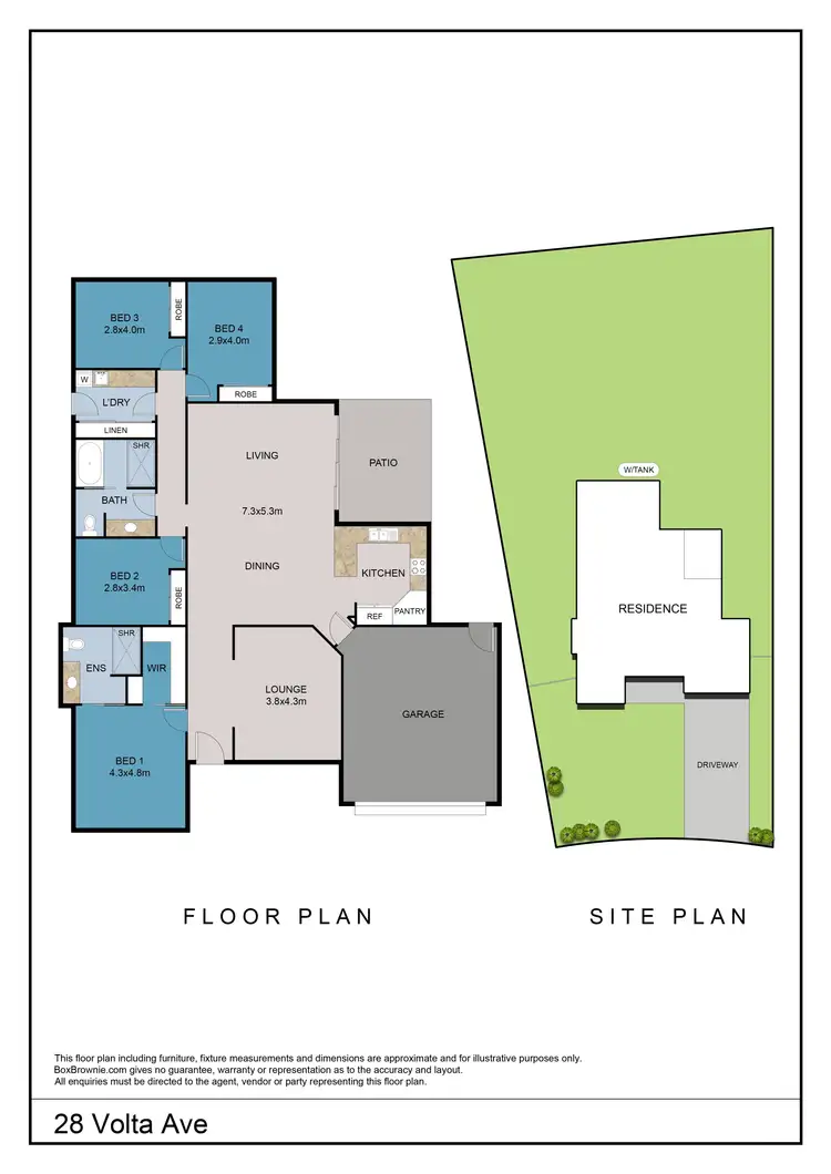 Floorplan of Homely house listing, 28 Volta Avenue, Dubbo NSW 2830