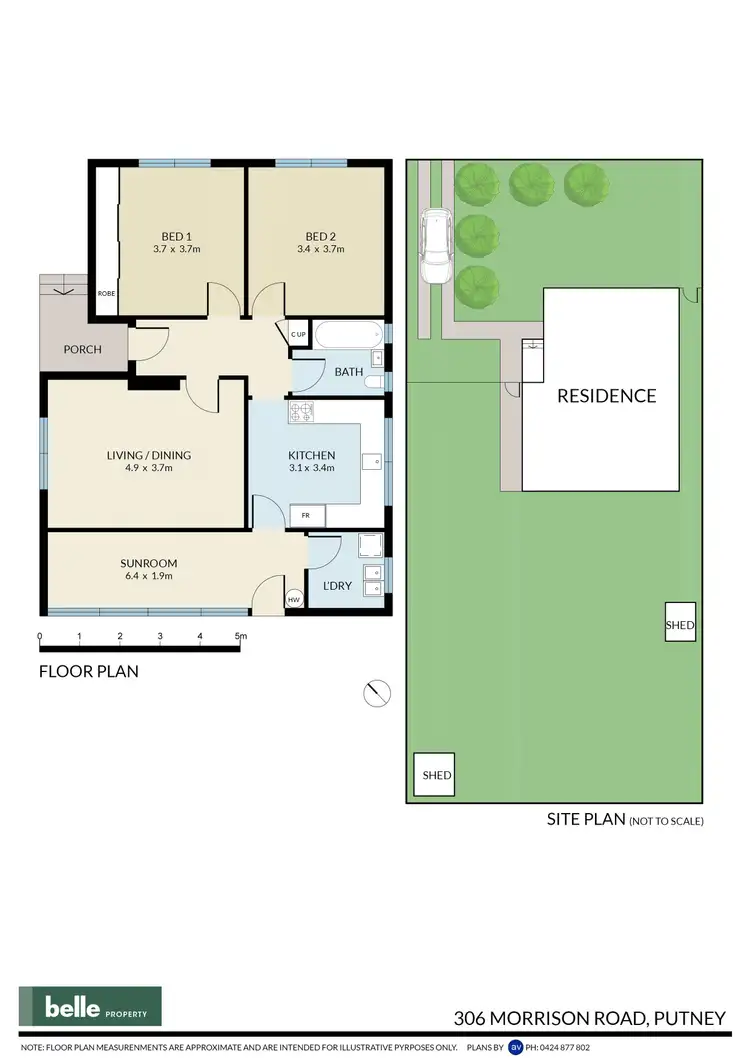 Floorplan of Homely house listing, 306 Morrison Road, Putney NSW 2112