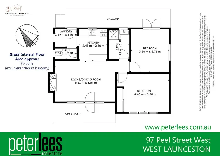 Floorplan of Homely house listing, 97 Peel West Street, West Launceston TAS 7250