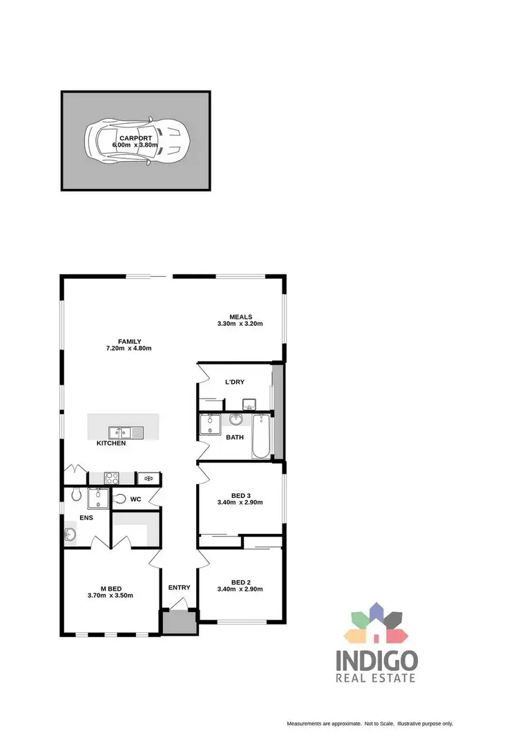 Floorplan of Homely house listing, 2 Connel Street, Yackandandah VIC 3749