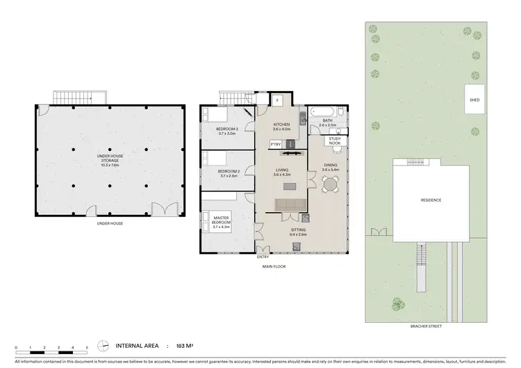 Floorplan of Homely house listing, 27 Bracher Street, Wandal QLD 4700