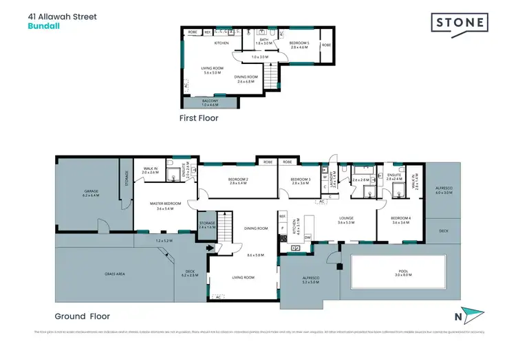 Floorplan of Homely house listing, 41 Allawah Street, Sorrento QLD 4217