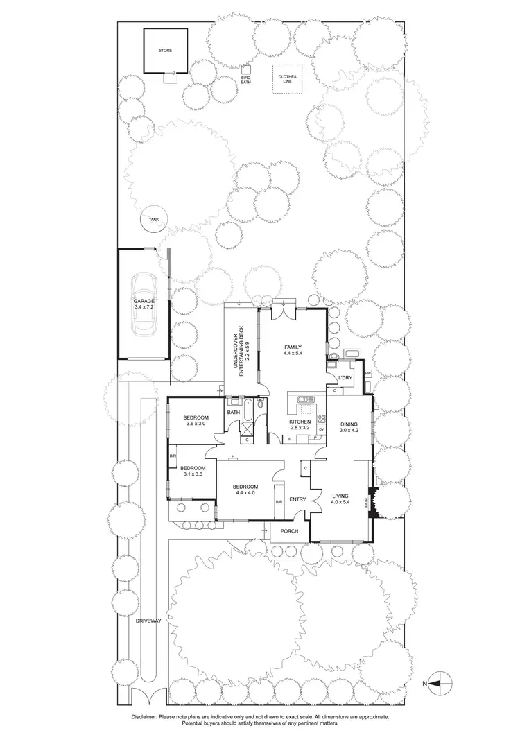 Floorplan of Homely house listing, 19 Nerissa Street, Glen Iris VIC 3146