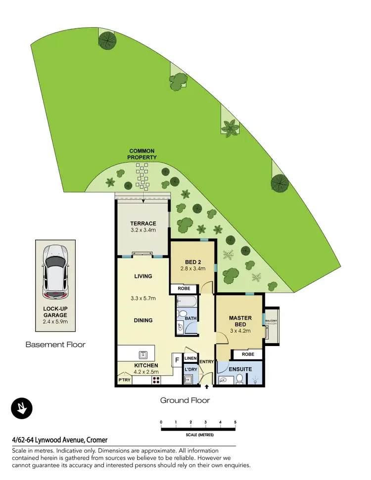 Floorplan of Homely apartment listing, 4/62-64 Lynwood Avenue, Cromer NSW 2099