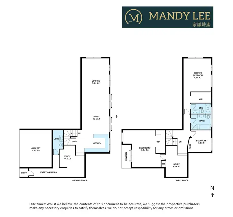 Floorplan of Homely townhouse listing, 11/366-370 Elagr Road, Box Hill VIC 3128