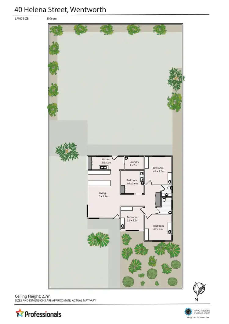 Floorplan of Homely house listing, 40 Helena Street, Wentworth NSW 2648