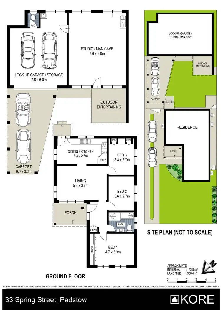 Floorplan of Homely house listing, 33 Spring Street, Padstow NSW 2211