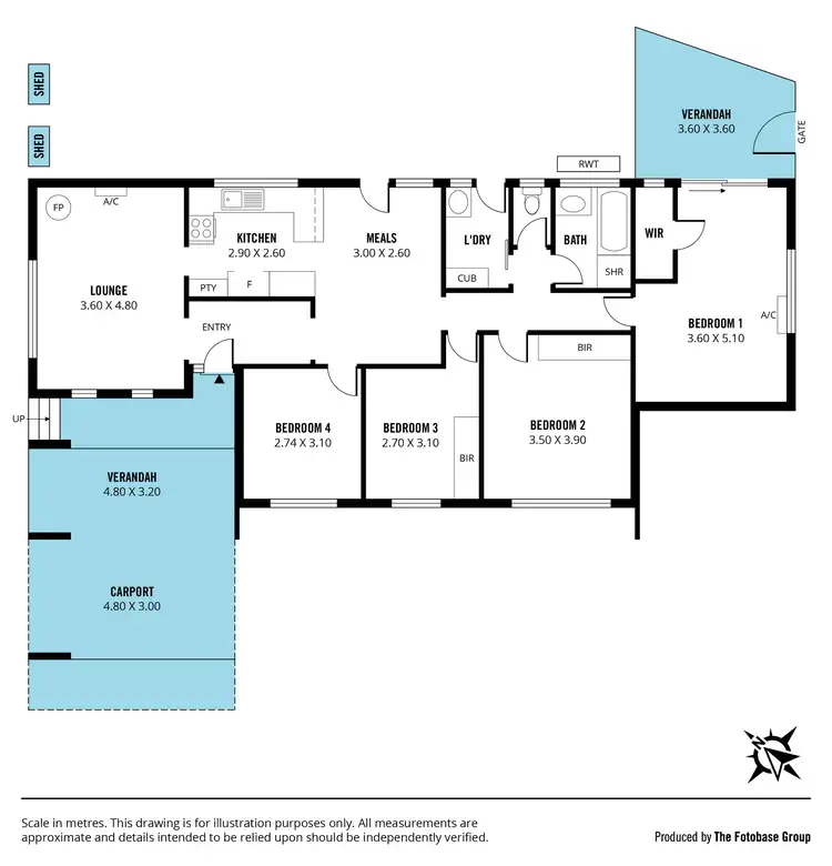 Floorplan of Homely house listing, 15 Fountain Valley Drive, Happy Valley SA 5159