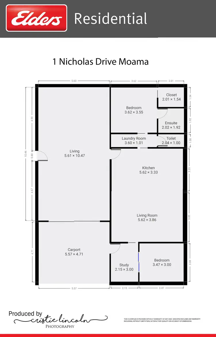 Floorplan of Homely house listing, 1 Nicholas Drive, Moama NSW 2731