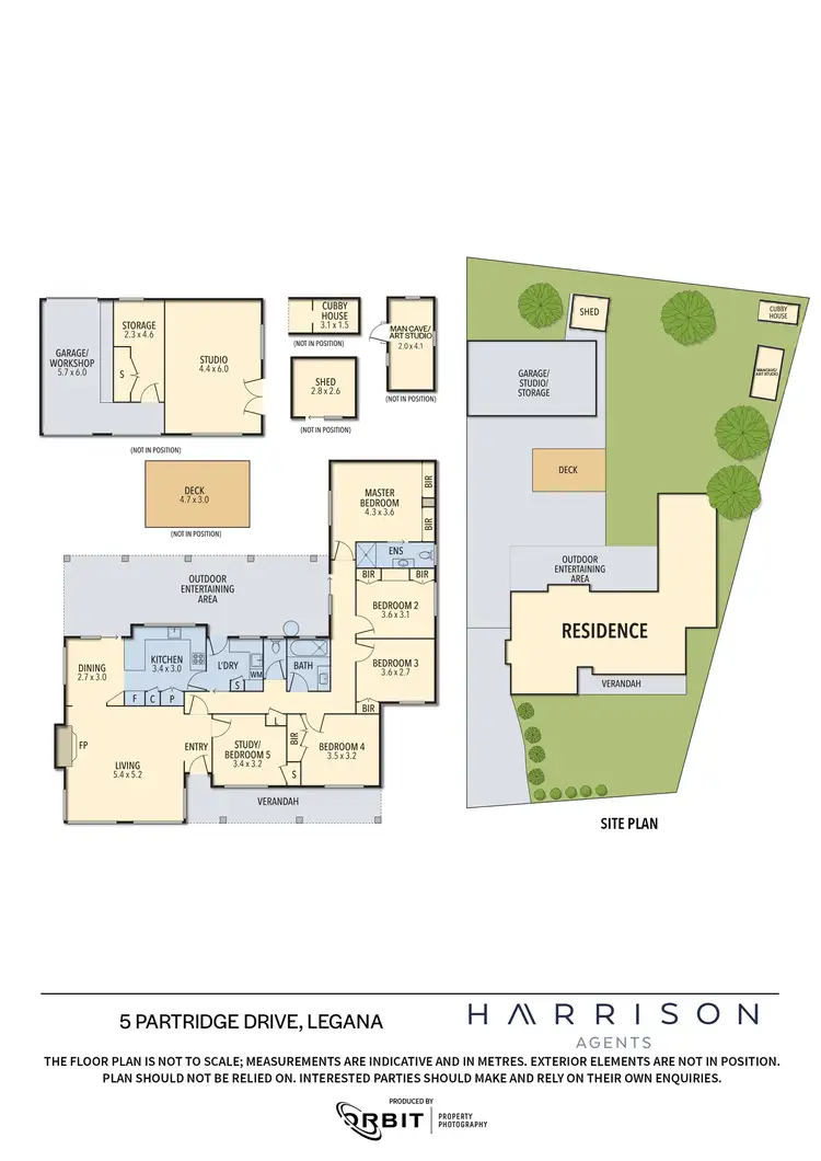 Floorplan of Homely house listing, 5 Partridge Drive, Legana TAS 7277