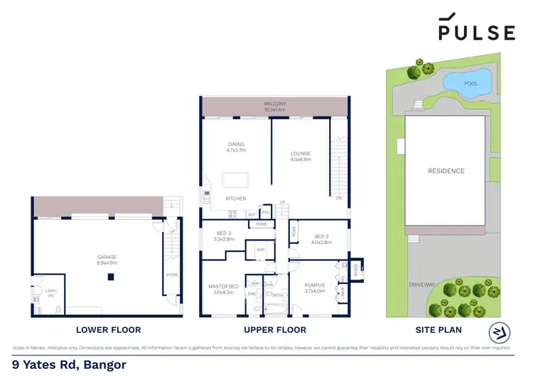 Floorplan of Homely house listing, 9 Yates Road, Bangor NSW 2234