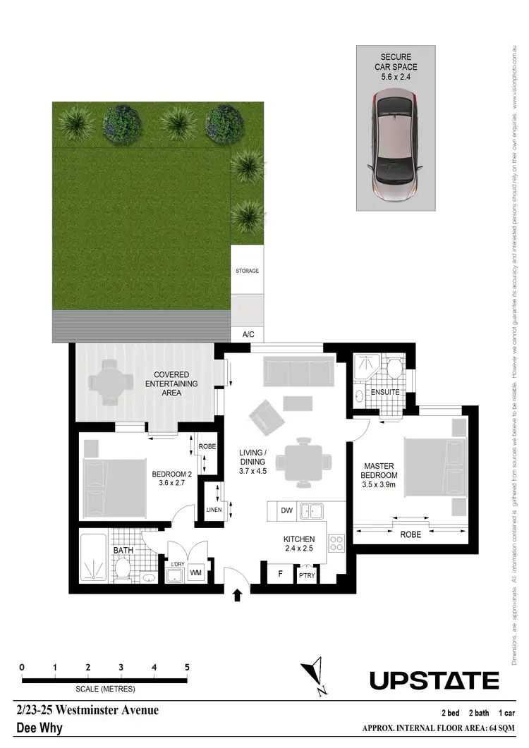 Floorplan of Homely unit listing, 2/23-25 Westminster Avenue, Dee Why NSW 2099