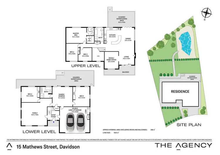 Floorplan of Homely house listing, 15 Mathews Street, Davidson NSW 2085