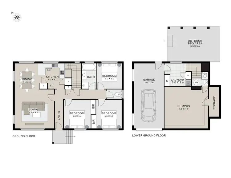 Floorplan of Homely house listing, 13 Erika Court, Summerhill TAS 7250