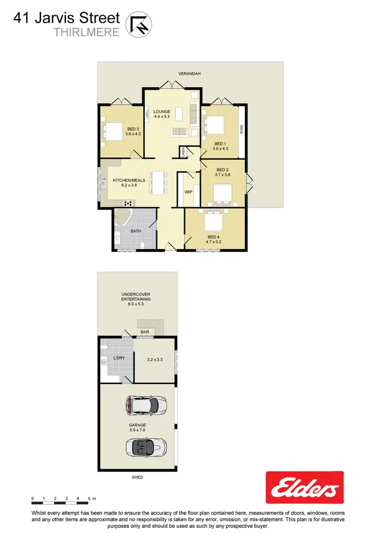 Floorplan of Homely house listing, 41 Jarvis Street, Thirlmere NSW 2572