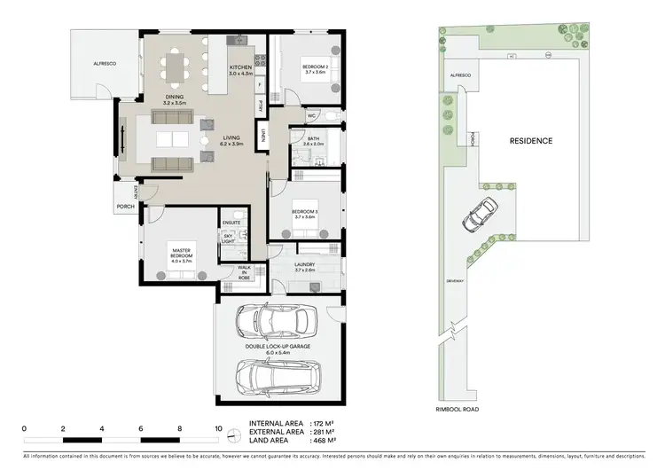 Floorplan of Homely house listing, 17A Rimbool Road, Grovedale VIC 3216