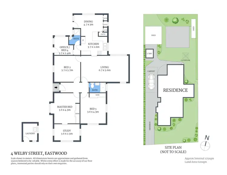 Floorplan of Homely house listing, 4 Welby Street, Eastwood NSW 2122