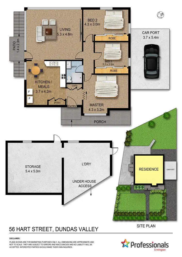 Floorplan of Homely house listing, 56 Hart Street, Dundas Valley NSW 2117