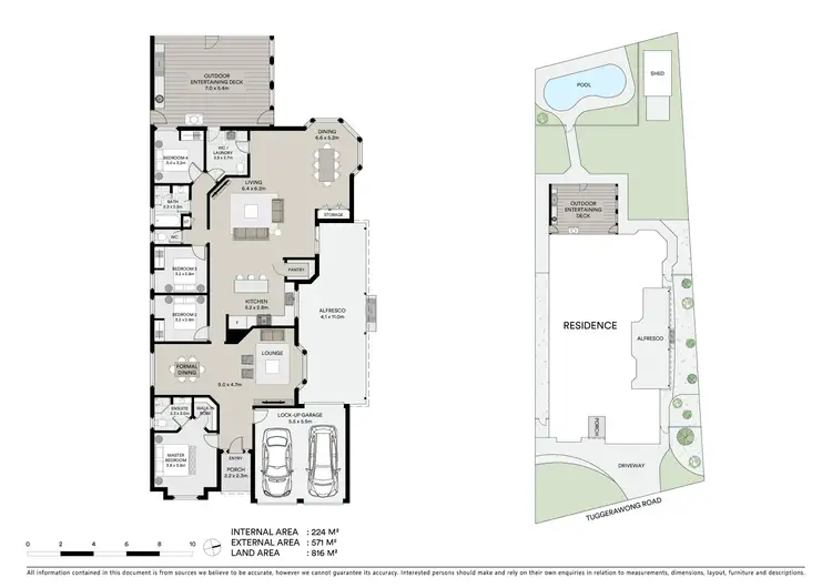 Floorplan of Homely house listing, 189 Tuggerawong Road, Tuggerawong NSW 2259