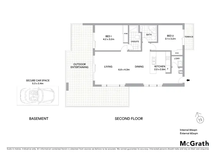 Floorplan of Homely apartment listing, 17/2 Norberta Street, The Entrance NSW 2261