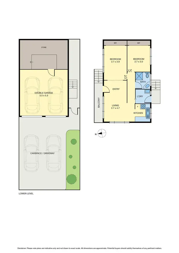Floorplan of Homely unit listing, 6/126 Hoffmans Road, Essendon VIC 3040
