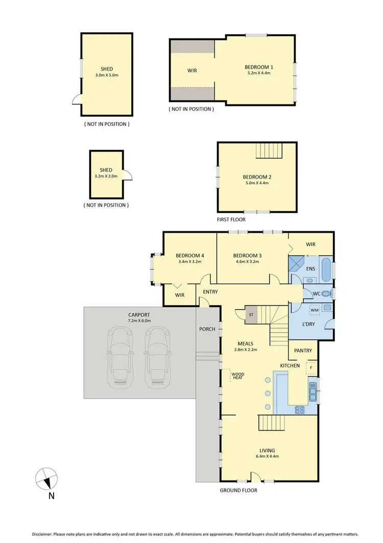 Floorplan of Homely house listing, 28 Clowes Street, Tylden VIC 3444