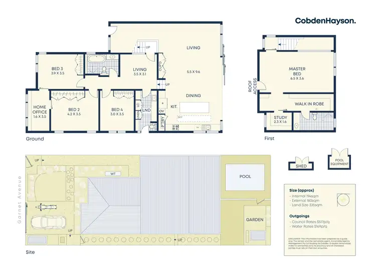 Floorplan of Homely house listing, 16 Garnet Avenue, Lilyfield NSW 2040