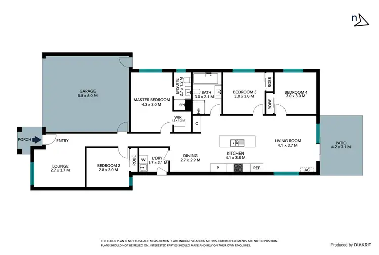 Floorplan of Homely house listing, 30 Dalziel Drive, Mernda VIC 3754