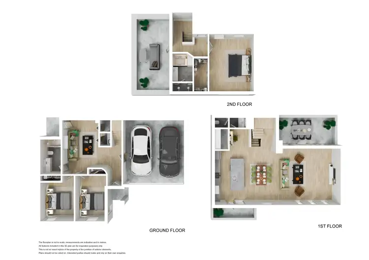 Floorplan of Homely townhouse listing, 1/4-6 Glass Street, Richmond VIC 3121