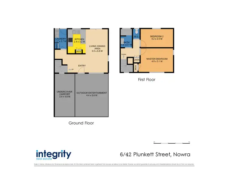 Floorplan of Homely unit listing, 6/42 Plunkett Street, Nowra NSW 2541