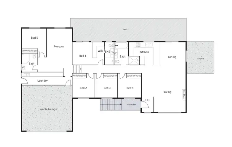 Floorplan of Homely house listing, 39 Summerland Circuit, Kambah ACT 2902