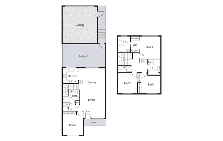Floorplan of Homely apartment listing, 57/20 Gifford Street, Coombs ACT 2611