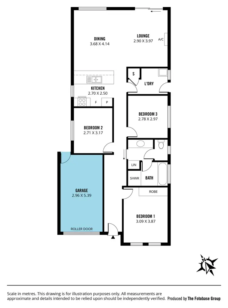 Floorplan of Homely house listing, 2 Gairdner Boulevard, Andrews Farm SA 5114