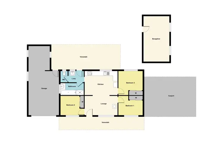 Floorplan of Homely house listing, 176 Dehnerts Road, Daisy Hill VIC 3465