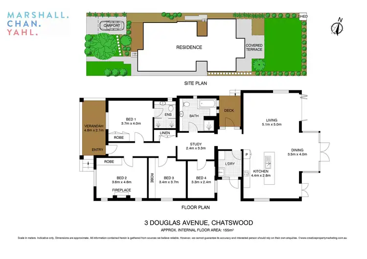 Floorplan of Homely house listing, 3 Douglas Avenue, Chatswood NSW 2067