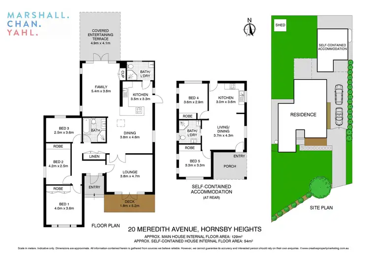 Floorplan of Homely house listing, 20 Meredith Avenue, Hornsby Heights NSW 2077