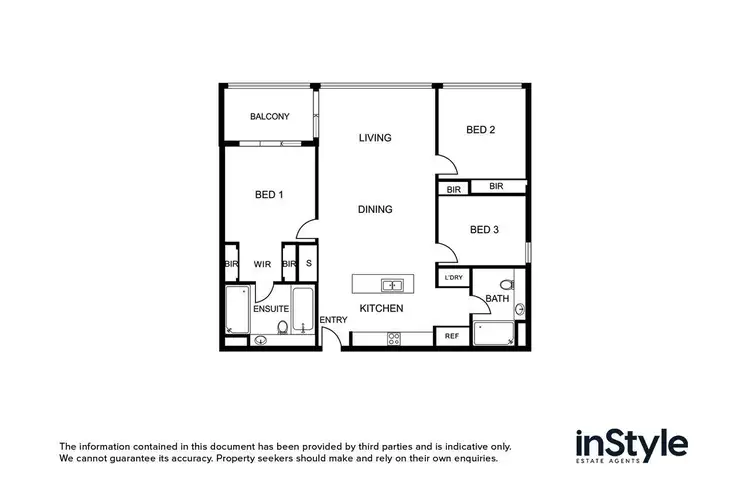 Floorplan of Homely apartment listing, 604/39 London Circuit, City ACT 2601