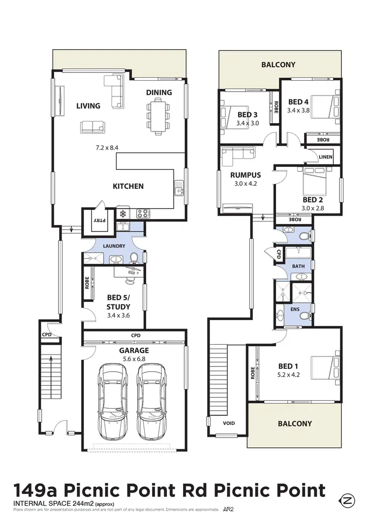 Floorplan of Homely house listing, 149A Picnic Point Road, Picnic Point NSW 2213