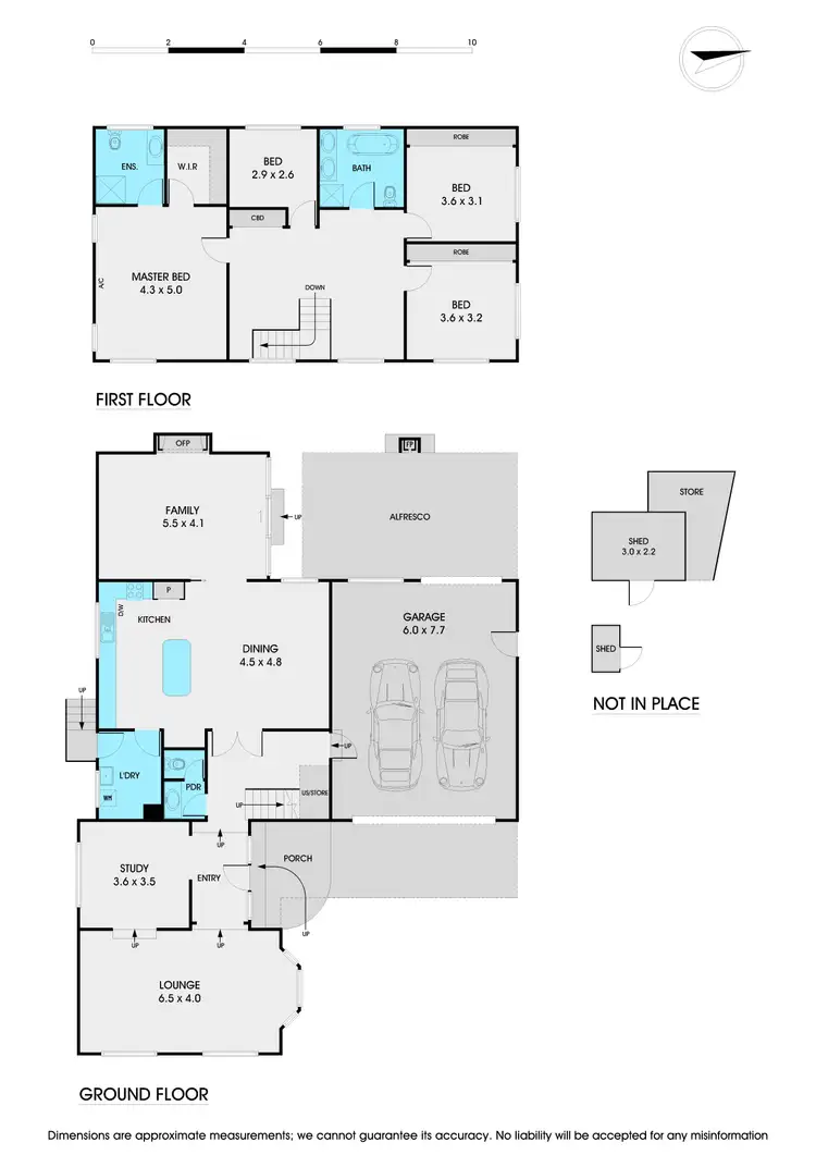Floorplan of Homely house listing, 4 Talwood Close, Wantirna South VIC 3152