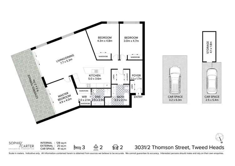 Floorplan of Homely apartment listing, 3031/2 Thomson Street, Tweed Heads NSW 2485