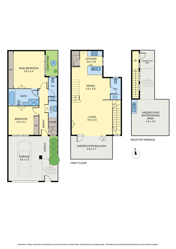 Floorplan of Homely house listing, 65 Smith Street, Kensington VIC 3031