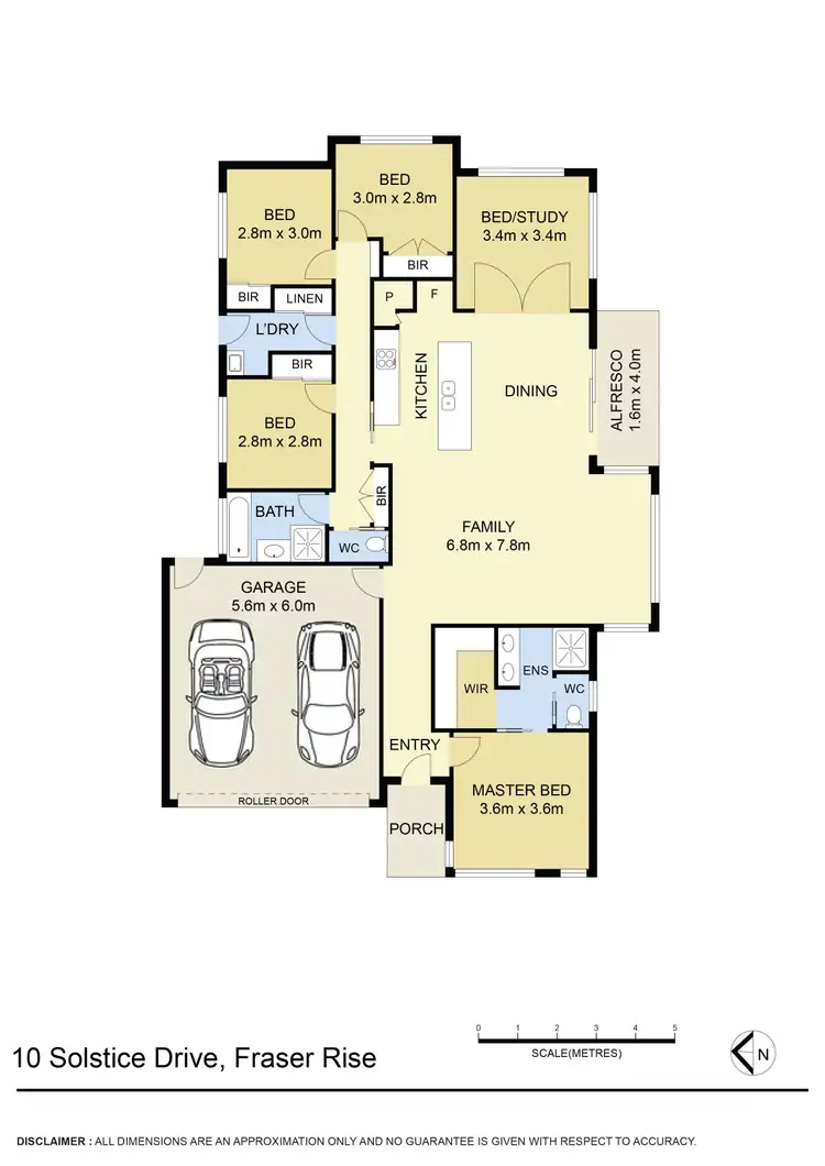 Floorplan of Homely house listing, 10 Solstice Drive, Fraser Rise VIC 3336