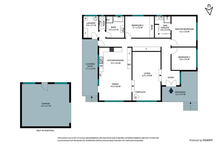 Floorplan of Homely house listing, 8 Derby Drive, Epping VIC 3076