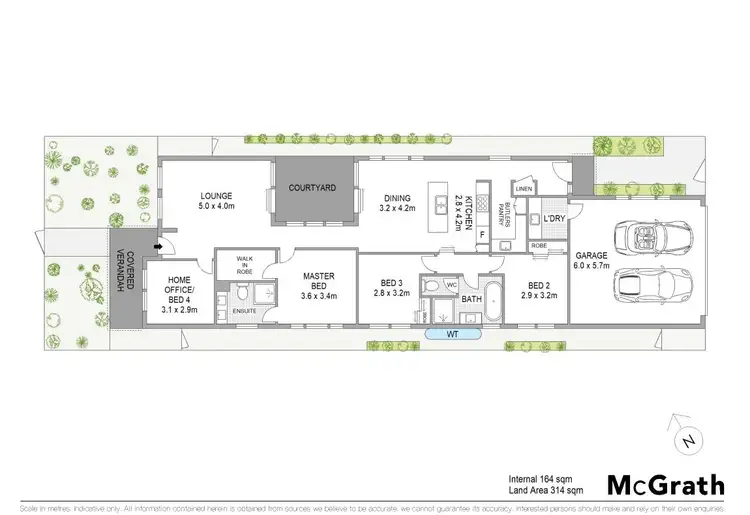 Floorplan of Homely house listing, 6 George Cutter Avenue, Renwick NSW 2575
