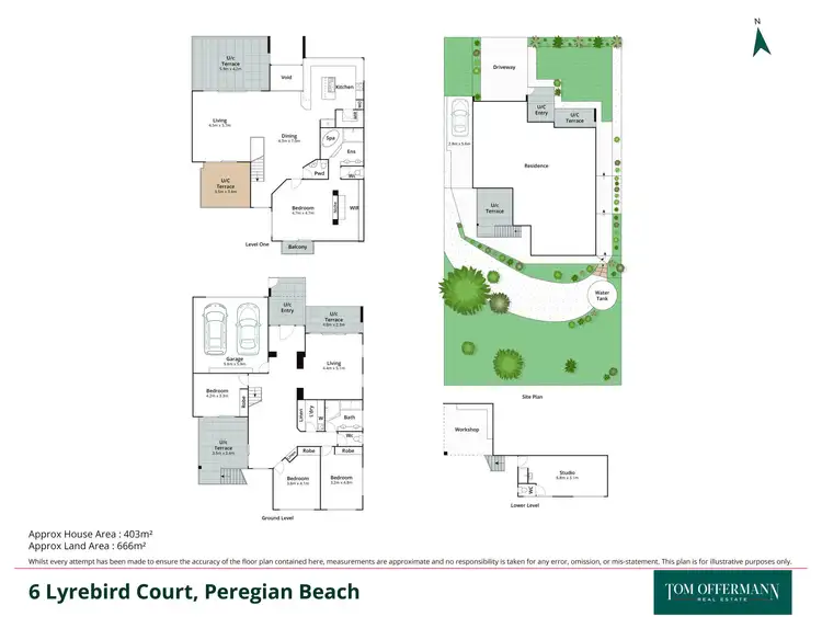Floorplan of Homely house listing, 6 Lyrebird Court, Peregian Beach QLD 4573