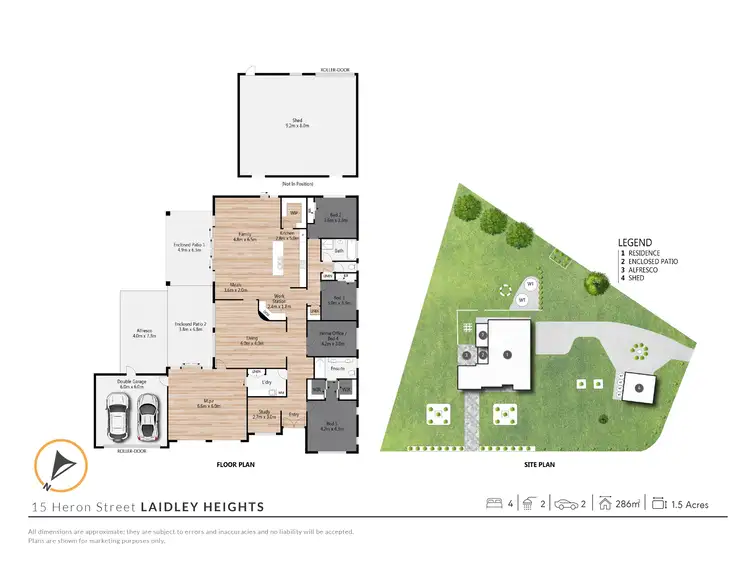 Floorplan of Homely house listing, 15 Heron Street, Laidley Heights QLD 4341